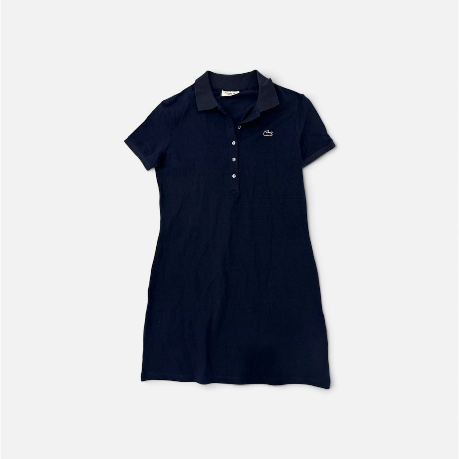 Lacoste Polo Φόρεμα Μπλε Σκούρο